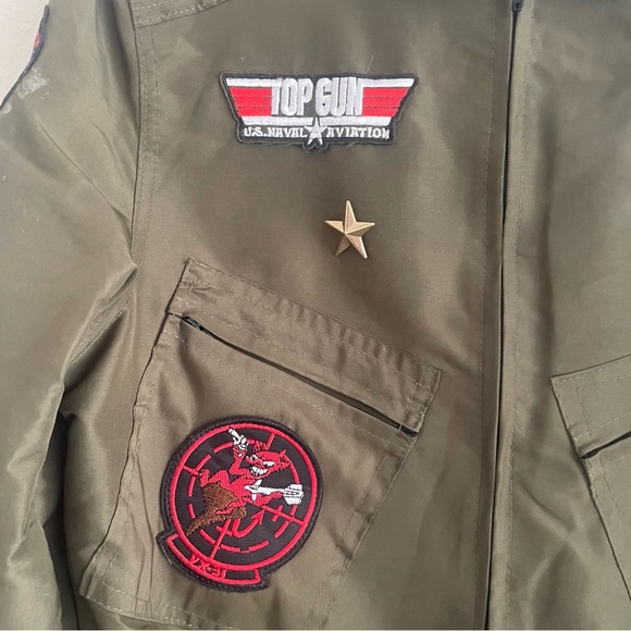 Top Gun Maverick Pilots Jumpsuit Costume size Large - Picture 4 of 11